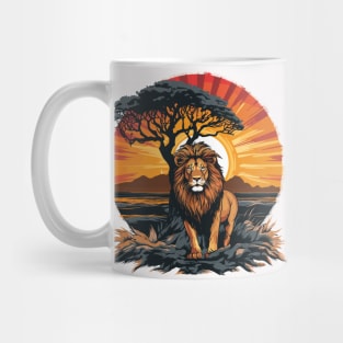 Lion Safari Animal Beauty Nature Wildlife Discovery Mug